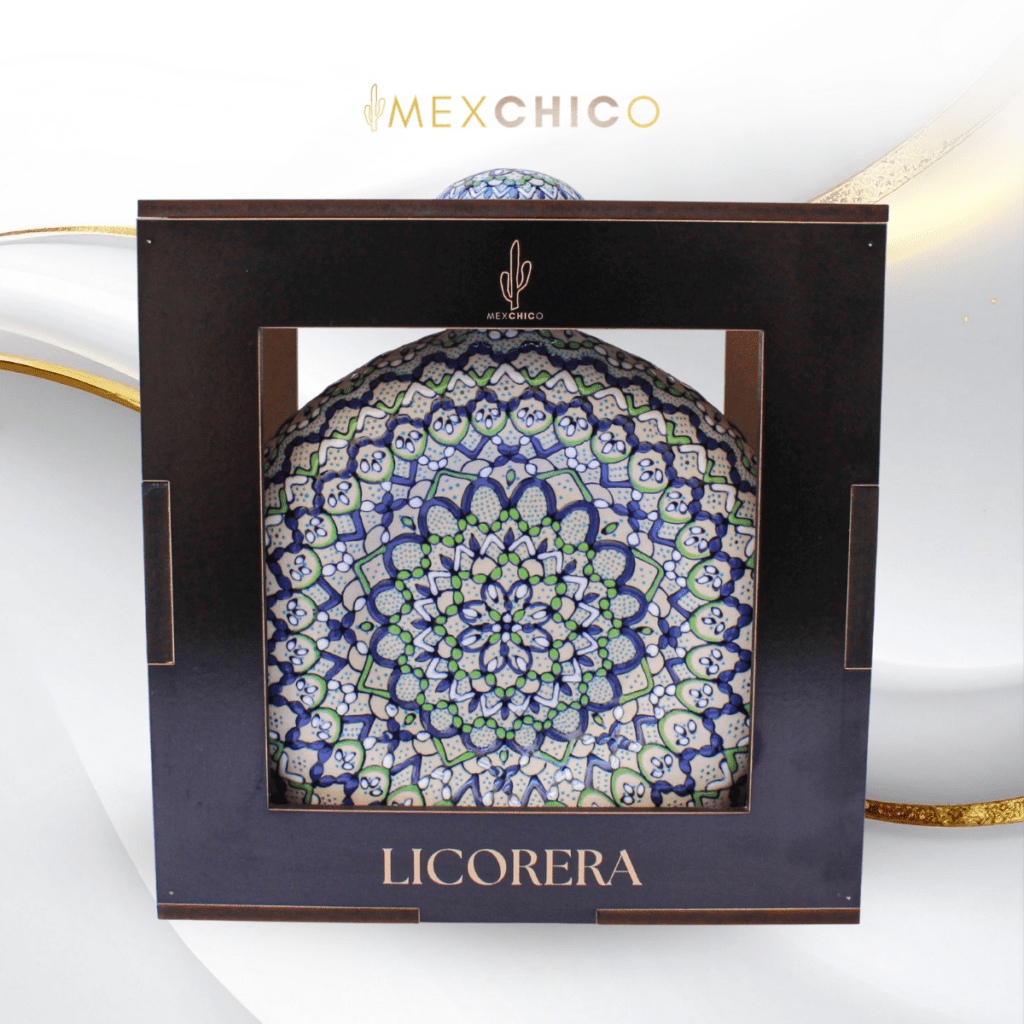 Talavera decanter